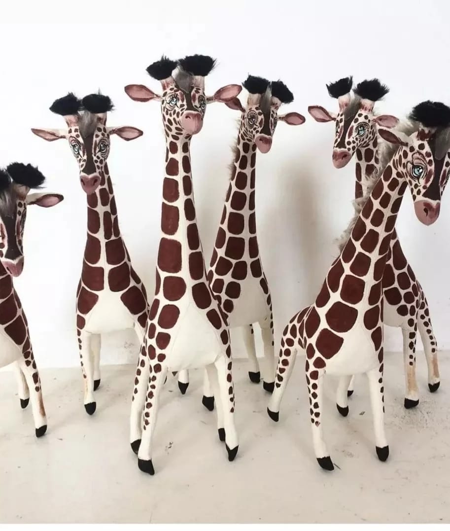 Baby animals (handmade & painted)