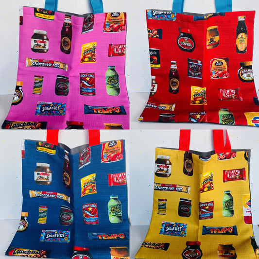 Grocery design tote bags