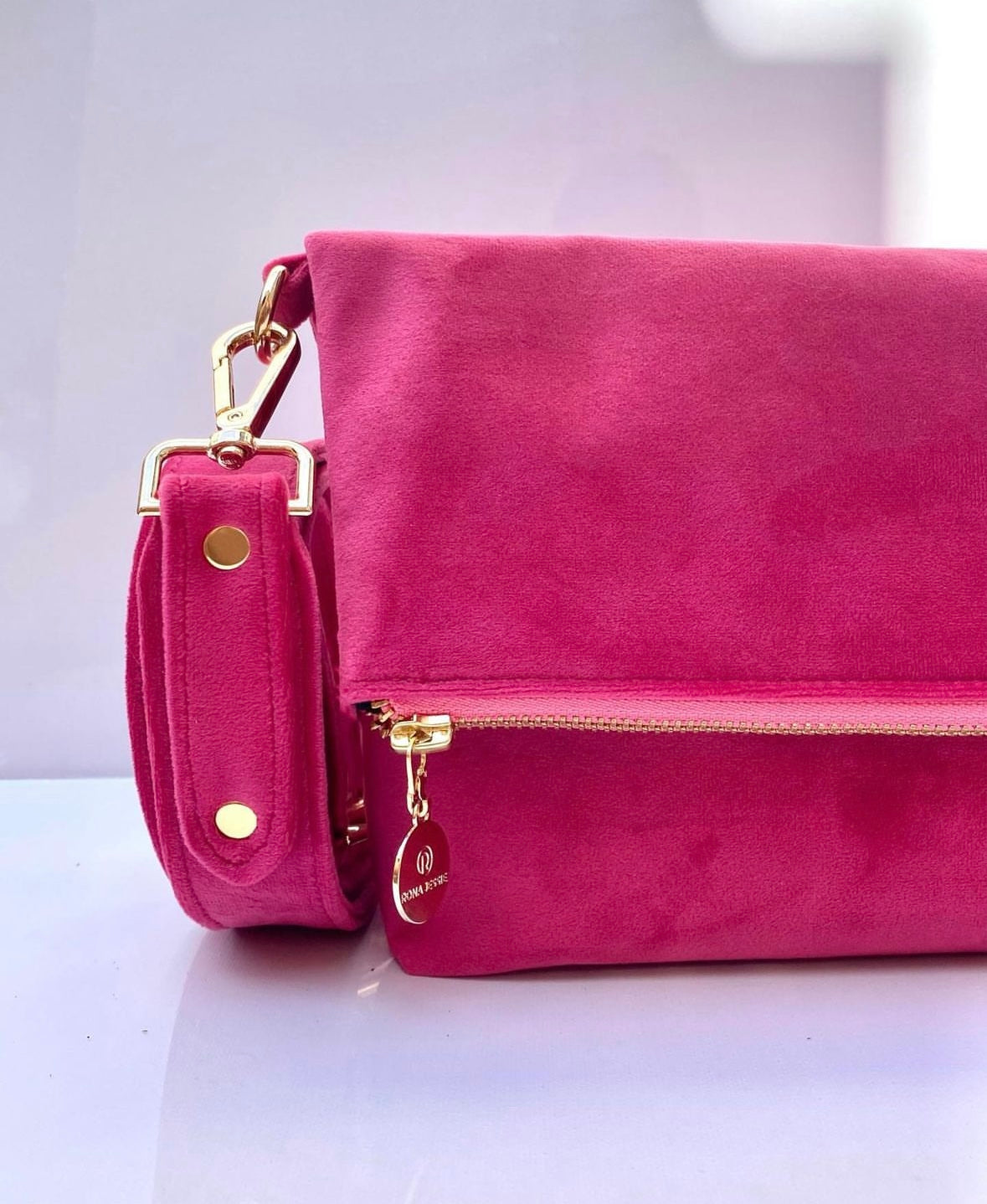 Rona Jessie Magenta pink crossbody bag