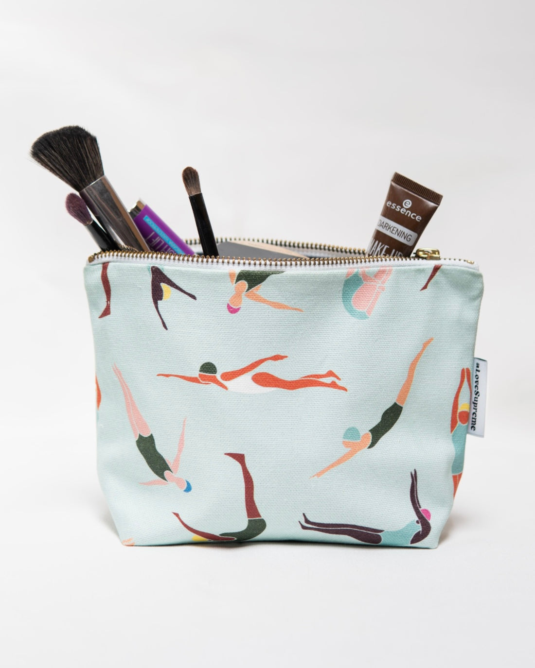 Assorted makeup bags