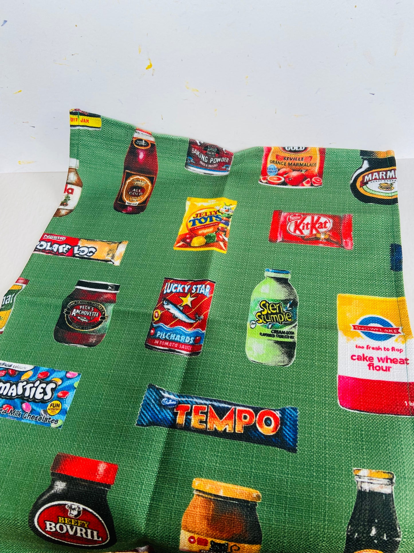 Grocery design tea towels