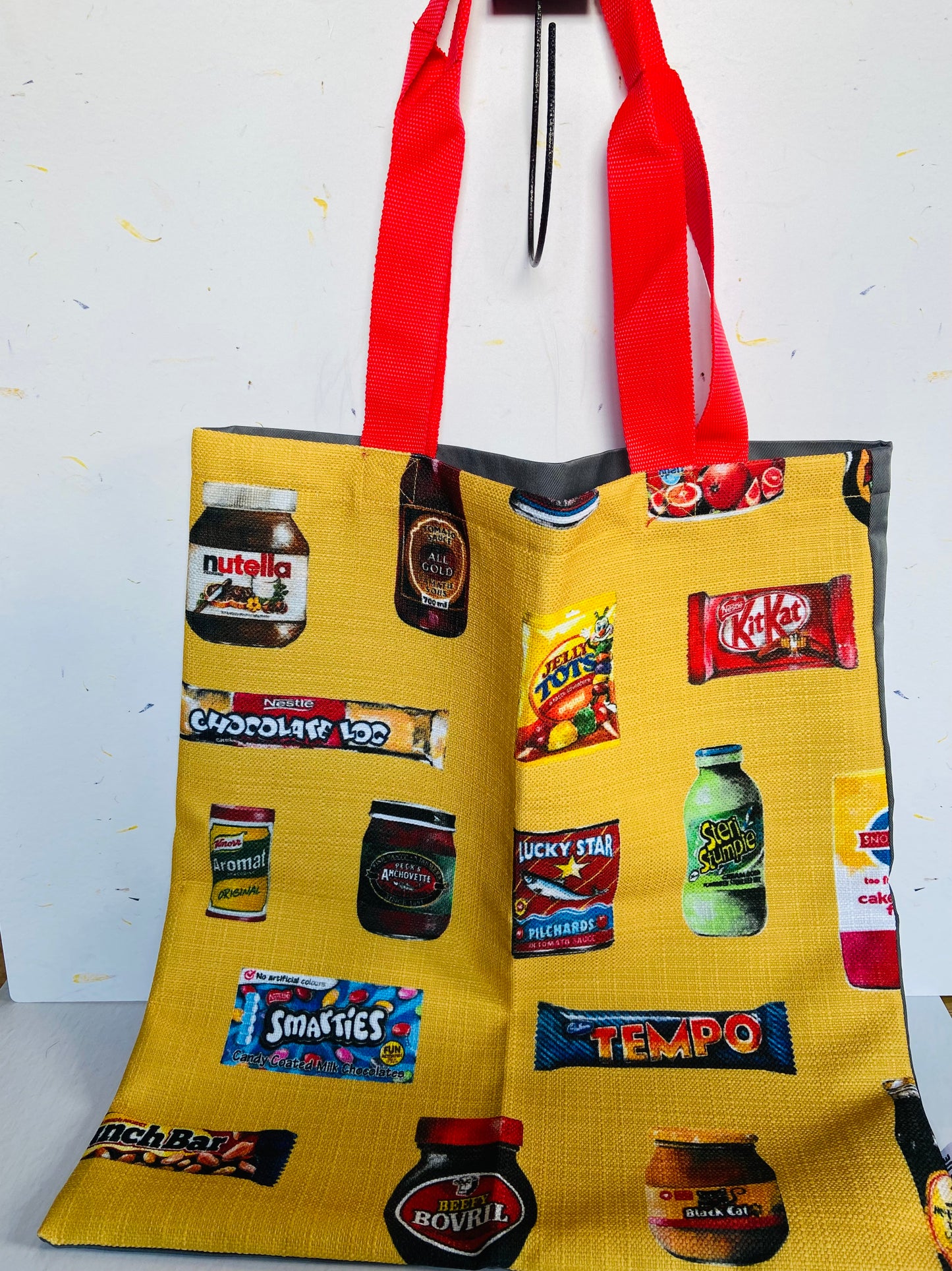 Grocery design tote bags