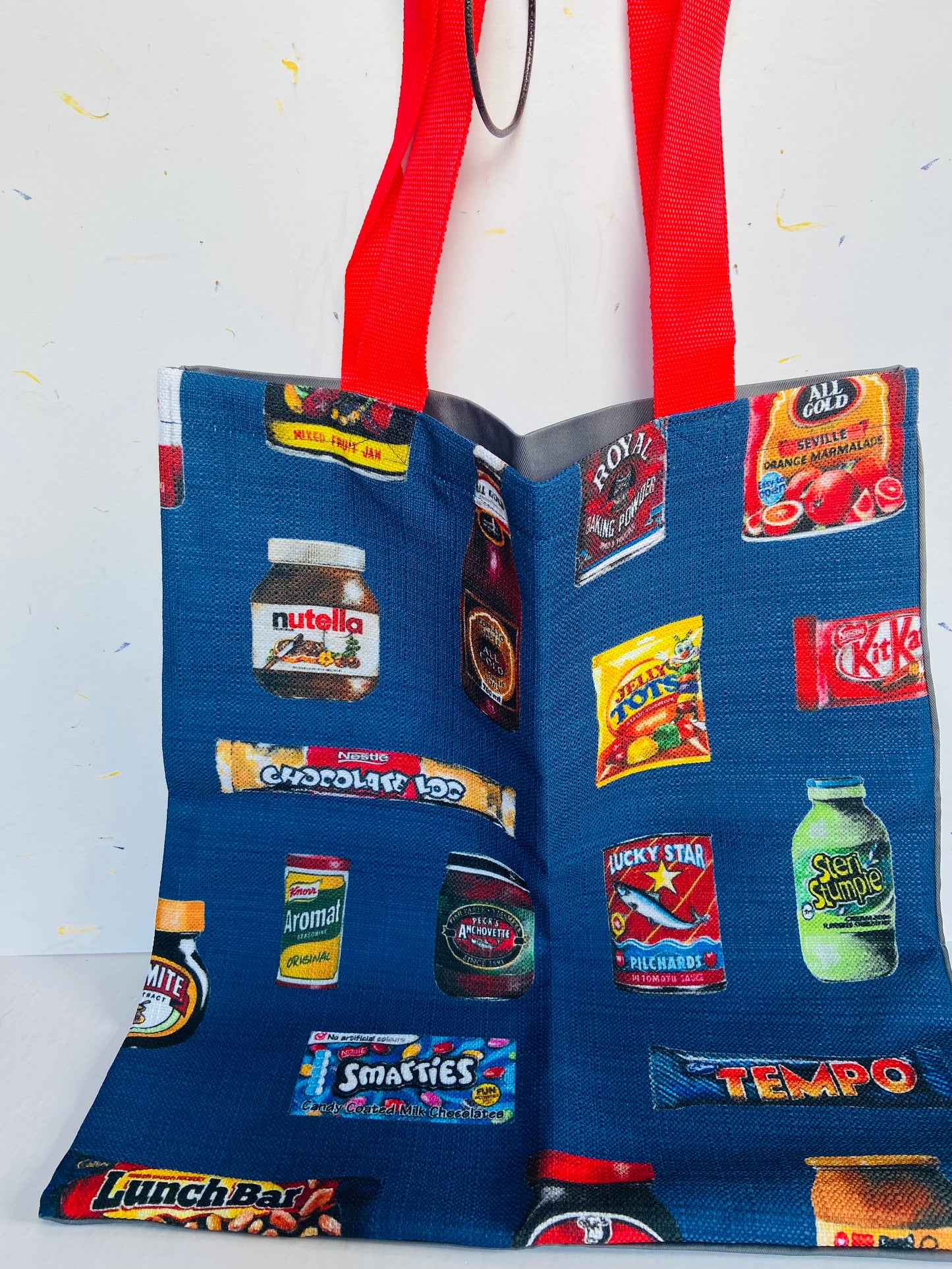 Grocery design tote bags