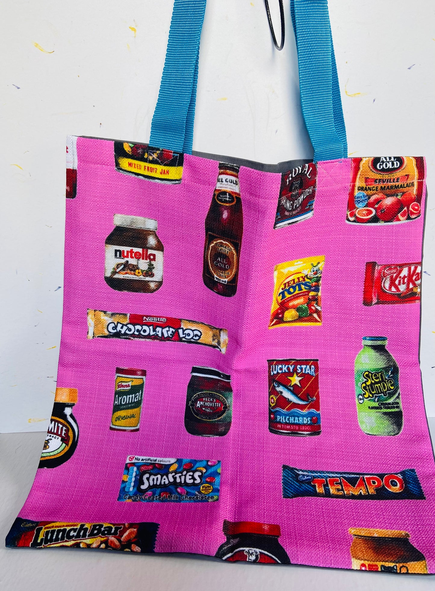 Grocery design tote bags