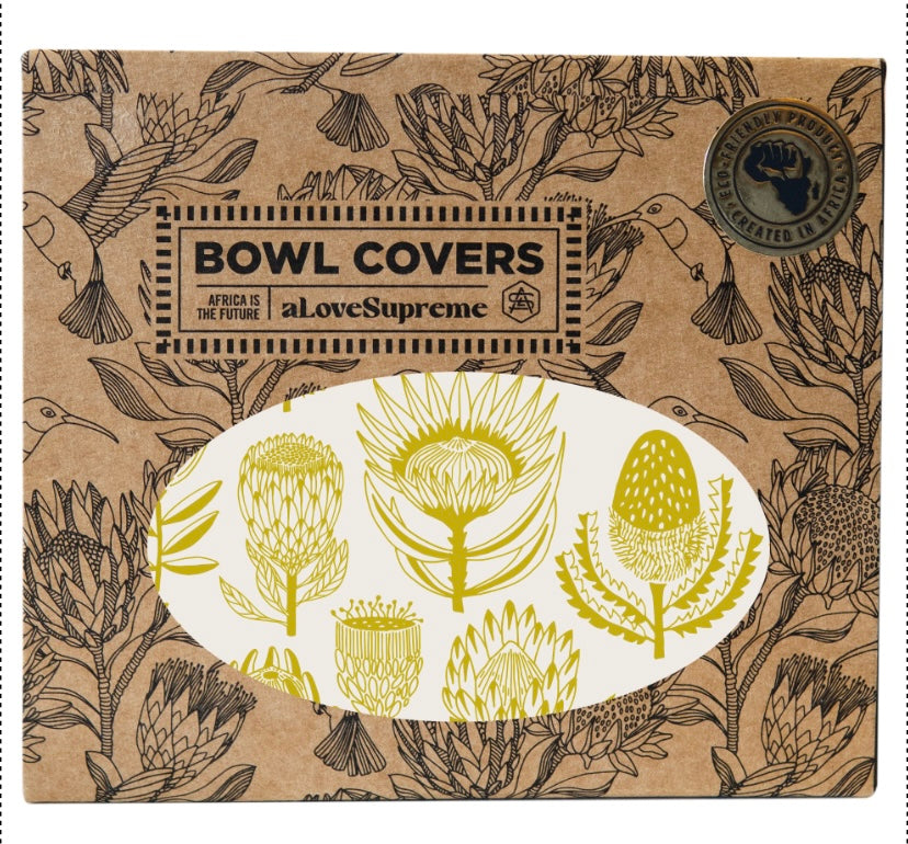 Assorted colours Bowl covers (gift set of 3 covers)