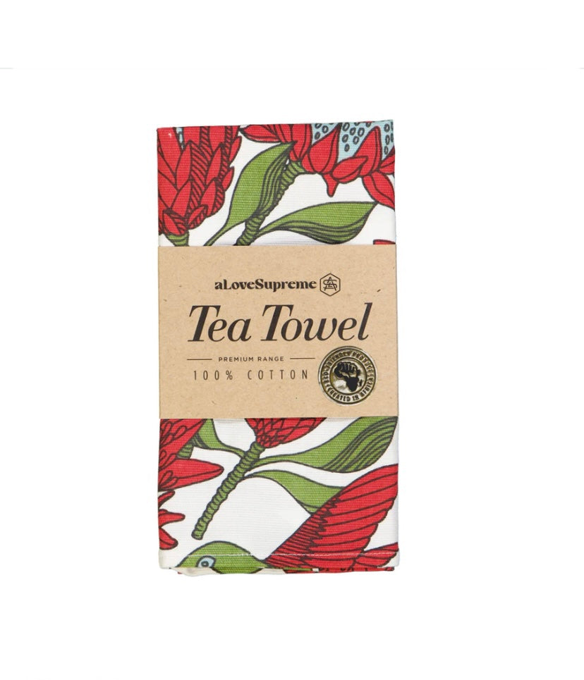 Assorted colour Tea towels 100% cotton